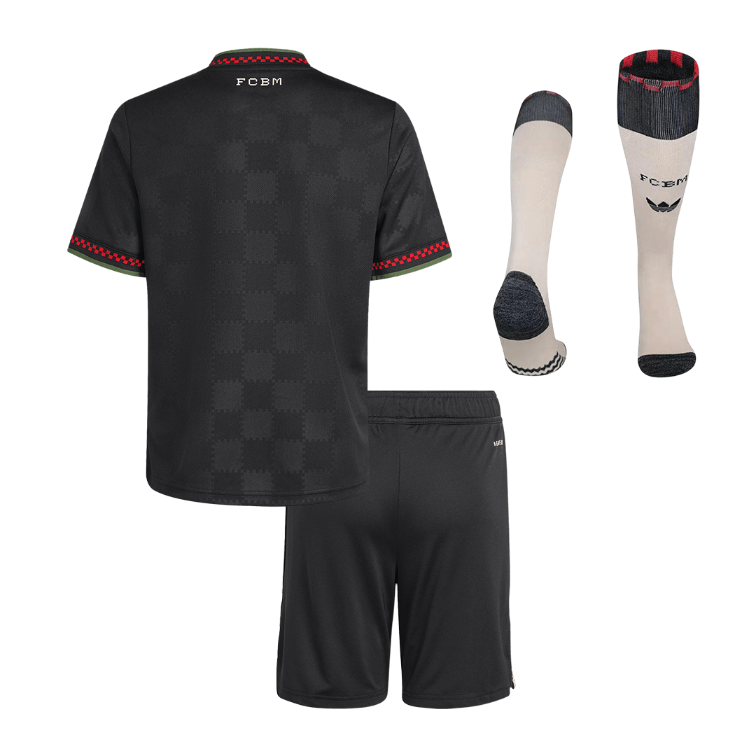 Munich Third Maillot Kit 2025/26 Enfant Noir