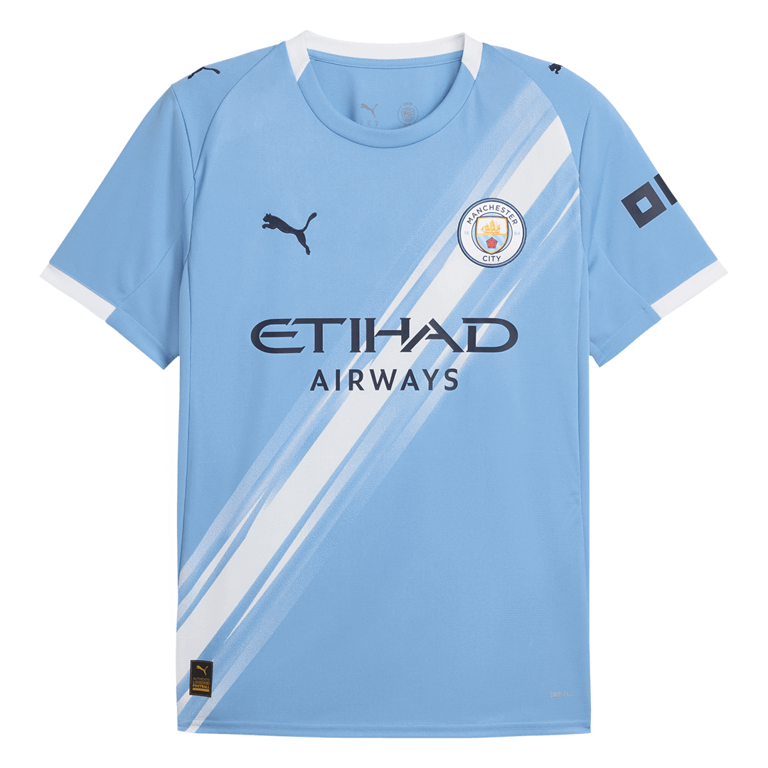 RODRIGO #16 Manchester City Domicile Maillot 2025/26 Grande Taille