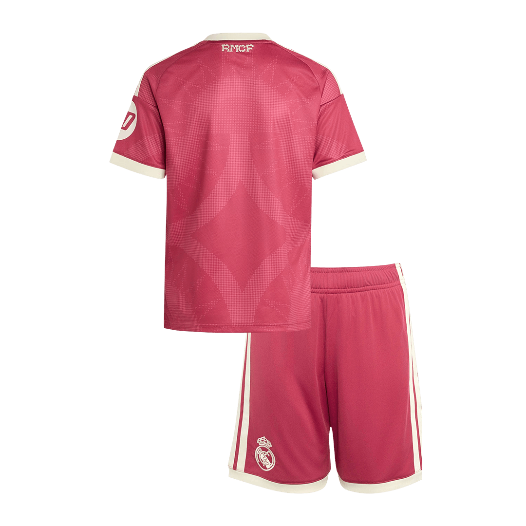 Real Madrid Third Maillot Kit 2026/27 Junior Rose