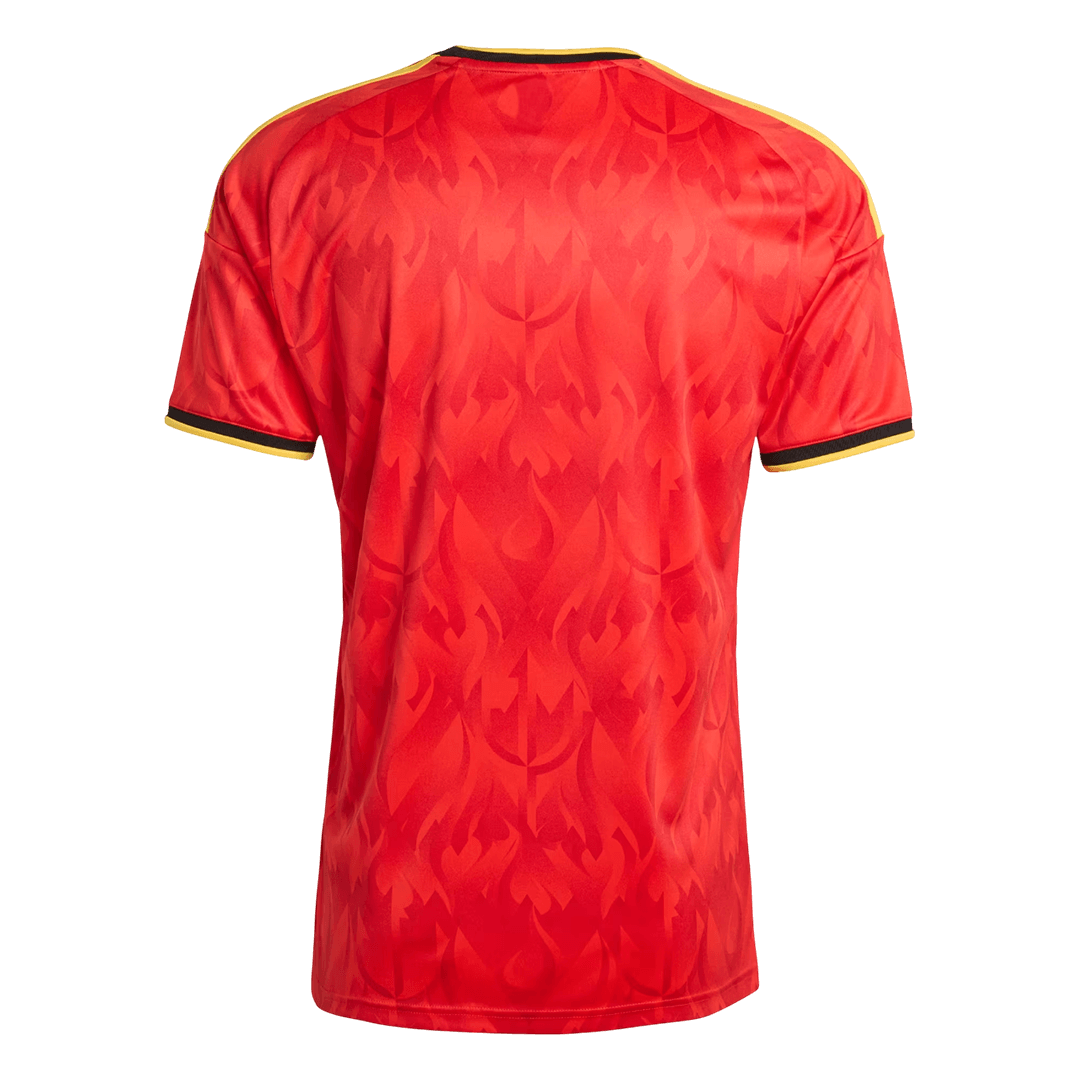 Belgique Domicile Maillot - Coupe du Monde 2026 Rouge Grande Taille