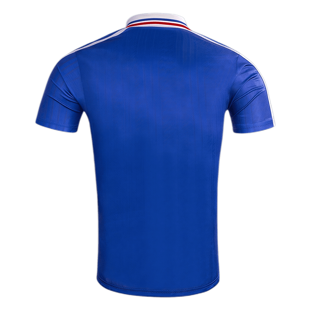 Retro France Domicile Maillot 1994 Bleu