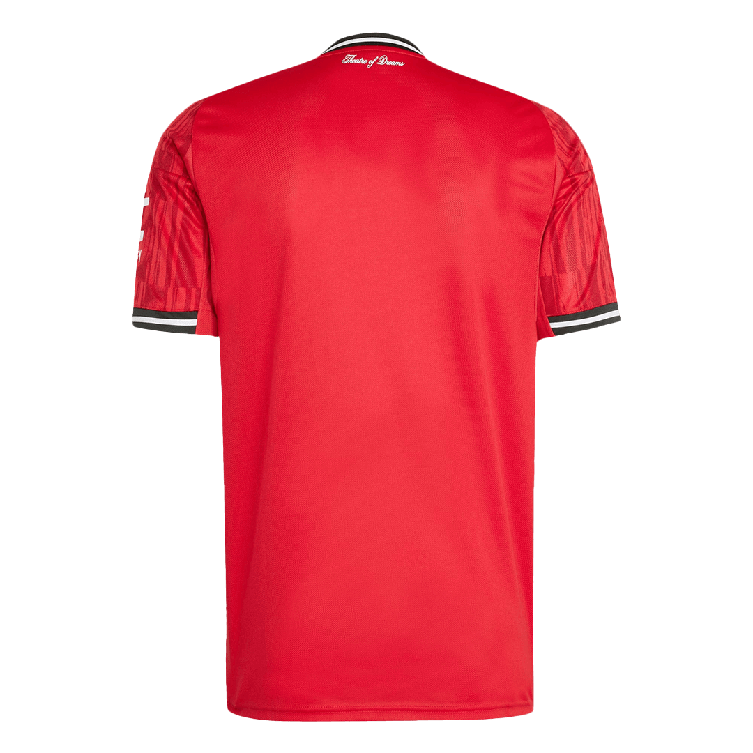 Manchester United Domicile Maillot 2025/26 Grande Taille