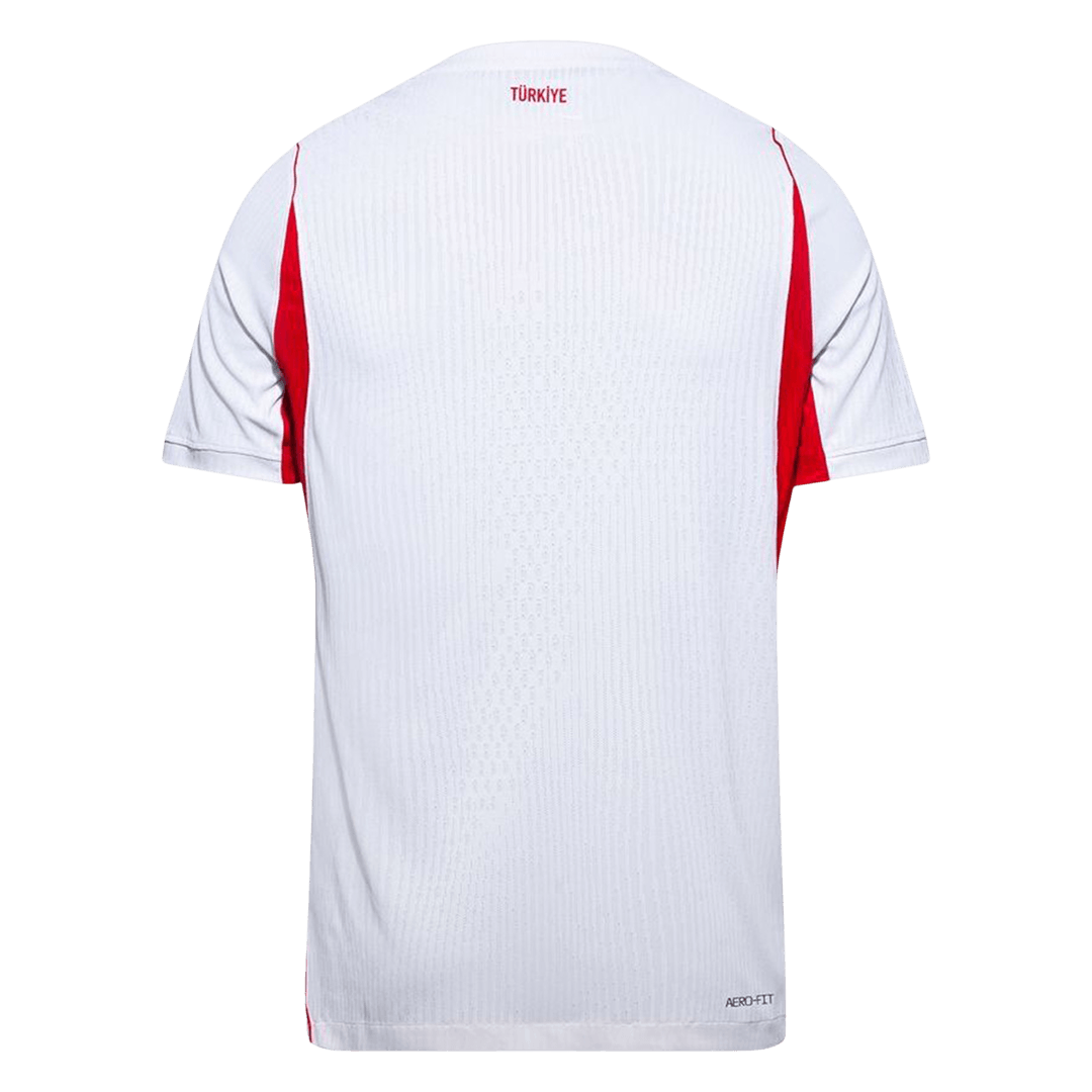 Turquie Extérieur Maillot - Coupe du Monde 2026 Blanc Joueur