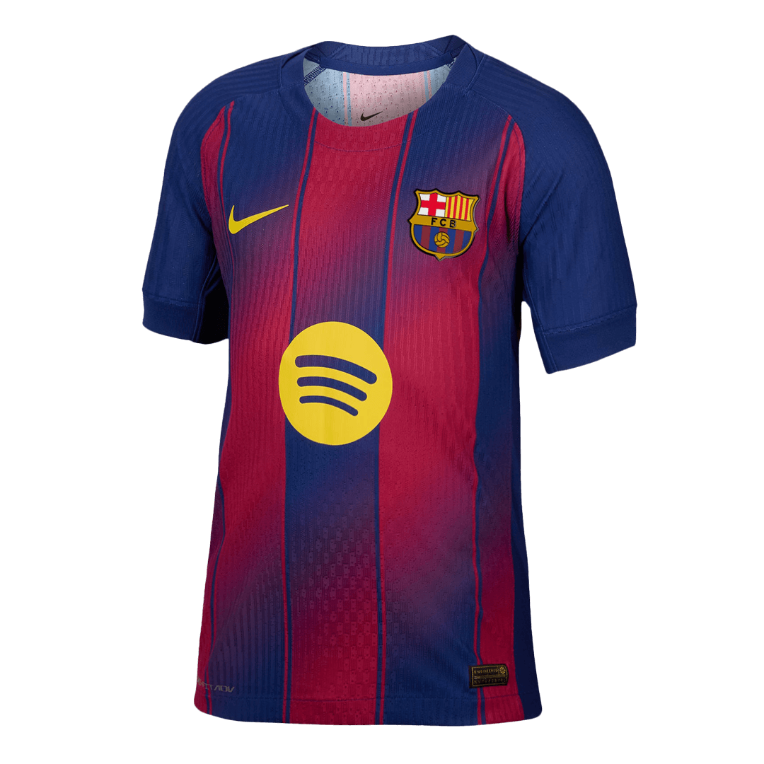 PEDRI #8 Barcelone Domicile Maillot 2025/26 Authentique