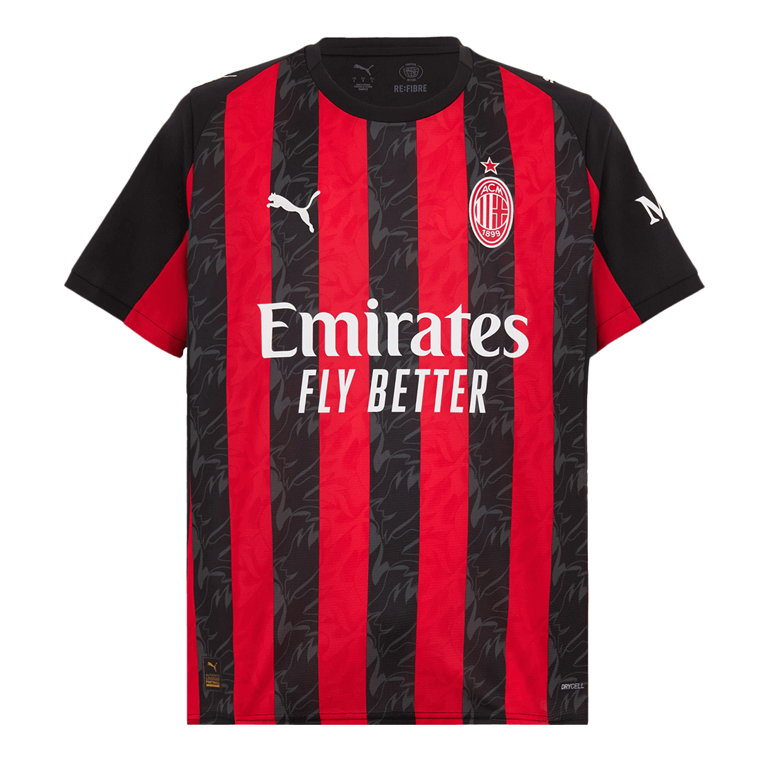 FOFANA #19 AC Milan Domicile Maillot 2025/26 Red&Black - Super