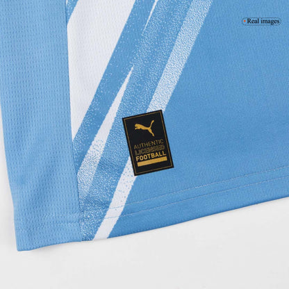 REIJNDERS #4 Manchester City Domicile Maillot 2025/26 Bleu - Super
