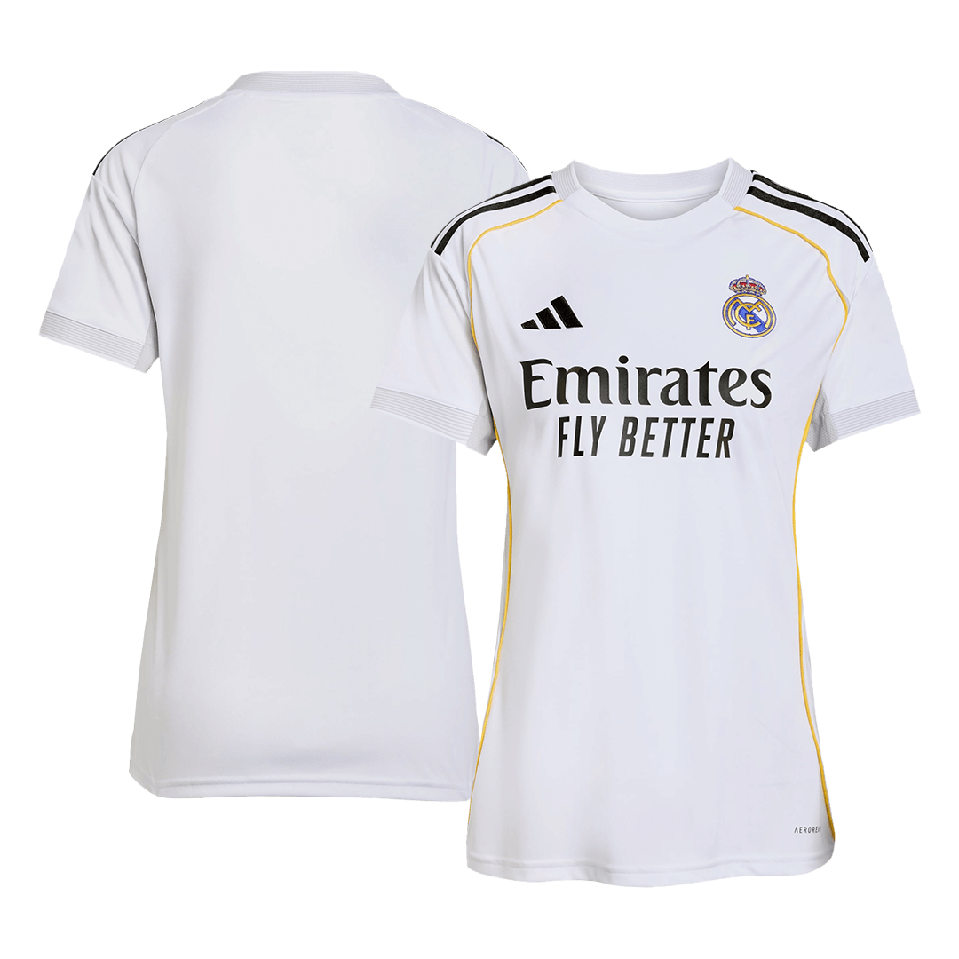 Femme Real Madrid Domicile Maillot 2025/26 Blanc