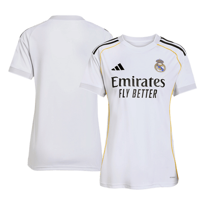 Femme Real Madrid Domicile Maillot 2025/26 Blanc