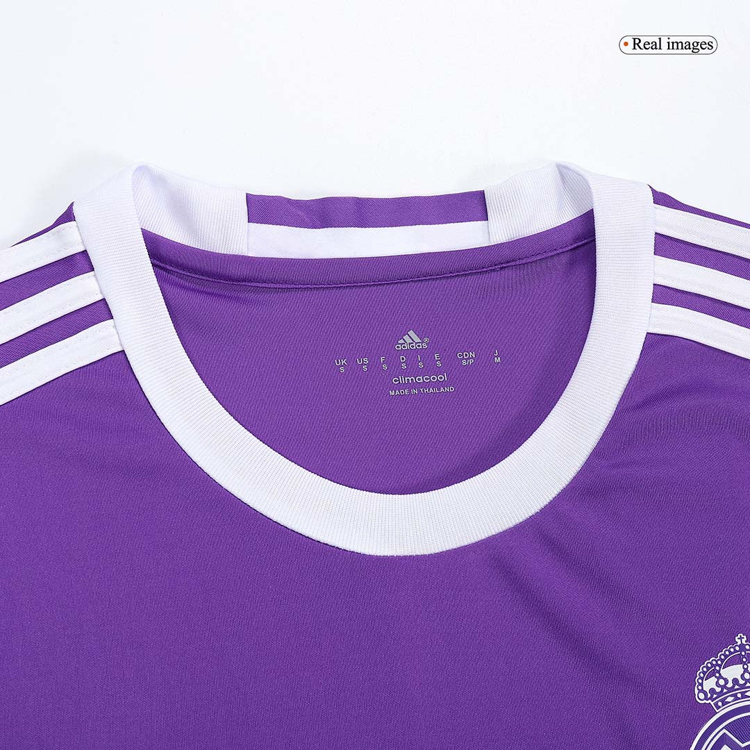 RONALDO #7 Retro Real Madrid Extérieur Maillot Manches Longues 2016/17