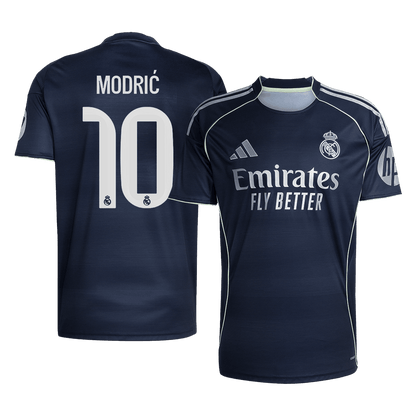 MODRIĆ #10 Real Madrid Extérieur Maillot 2025/26 Grande Taille
