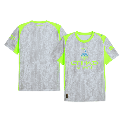 Manchester City Third Maillot 2025/26 Gris