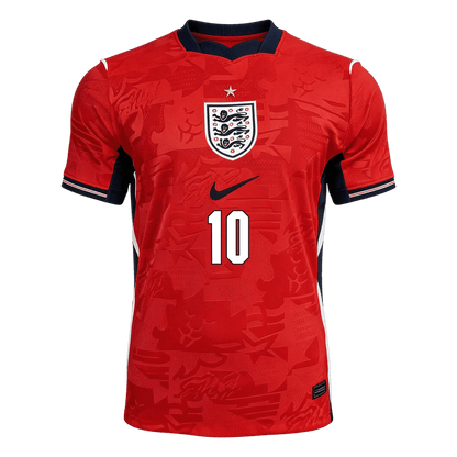 BELLINGHAM #10 Angleterre Extérieur Maillot - Coupe du Monde 2026 Rouge Joueur