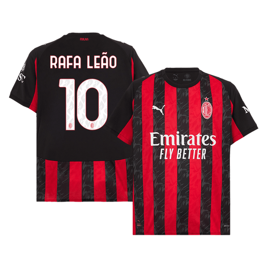 RAFA LEÃO #10 Milan AC Domicile Maillot 2025/26