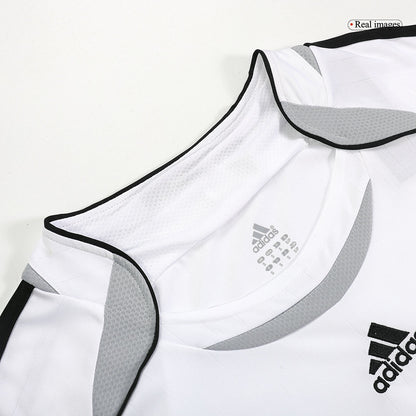 SERGIO RAMOS #4 Retro Real Madrid Domicile Maillot 2006/07