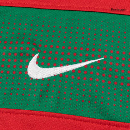 Retro Portugal Domicile Maillot 2010 Rouge