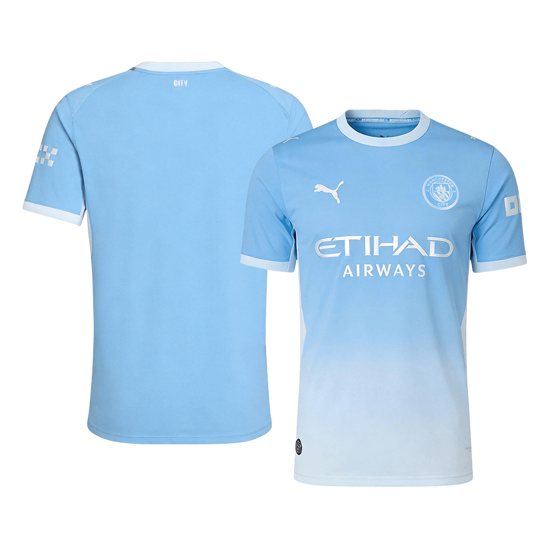 Manchester City Domicile Maillot 2026/27 Bleu Joueur