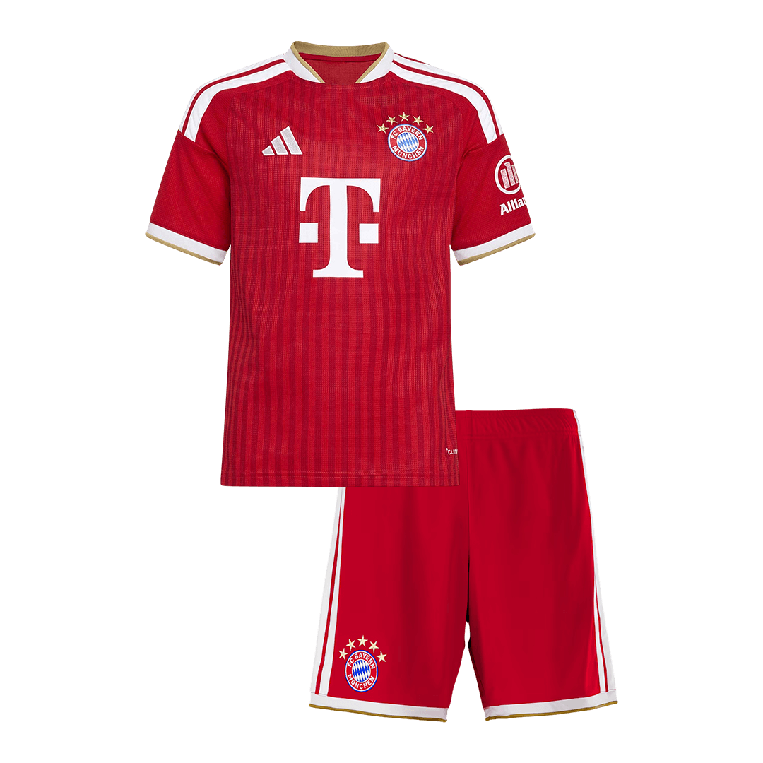 Munich Domicile Maillot Kit 2026/27 Enfant Rouge