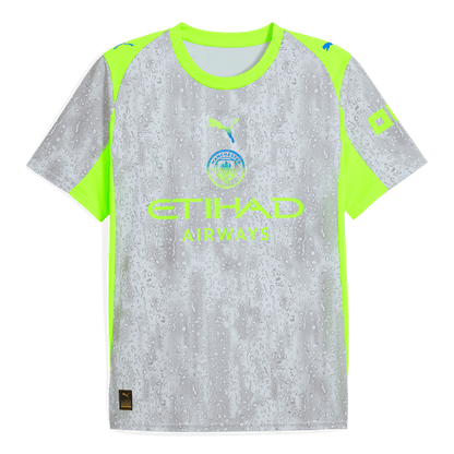 Manchester City Third Maillot Kit 2025/26 Gris