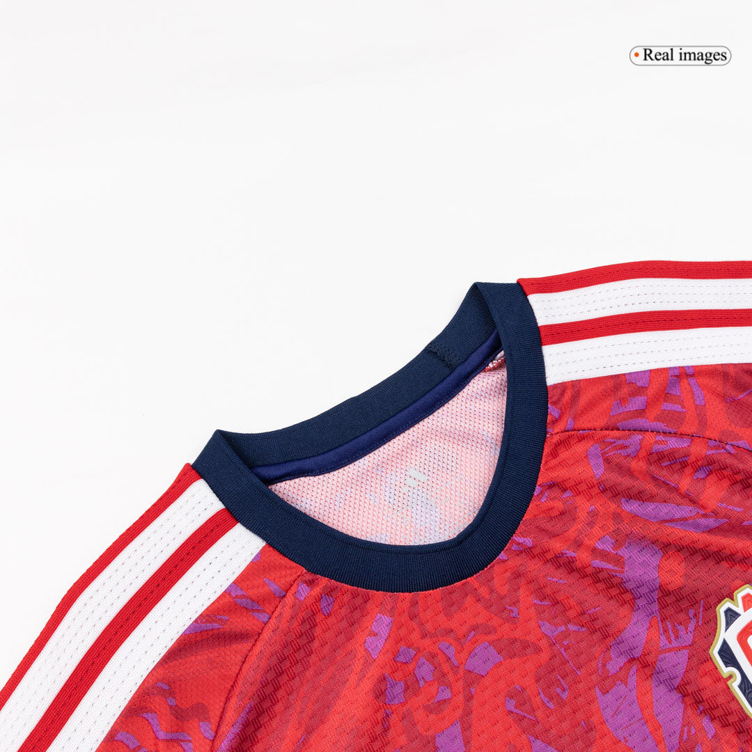Costa Rica Domicile Maillot - Coupe du Monde 2026 Rouge Joueur