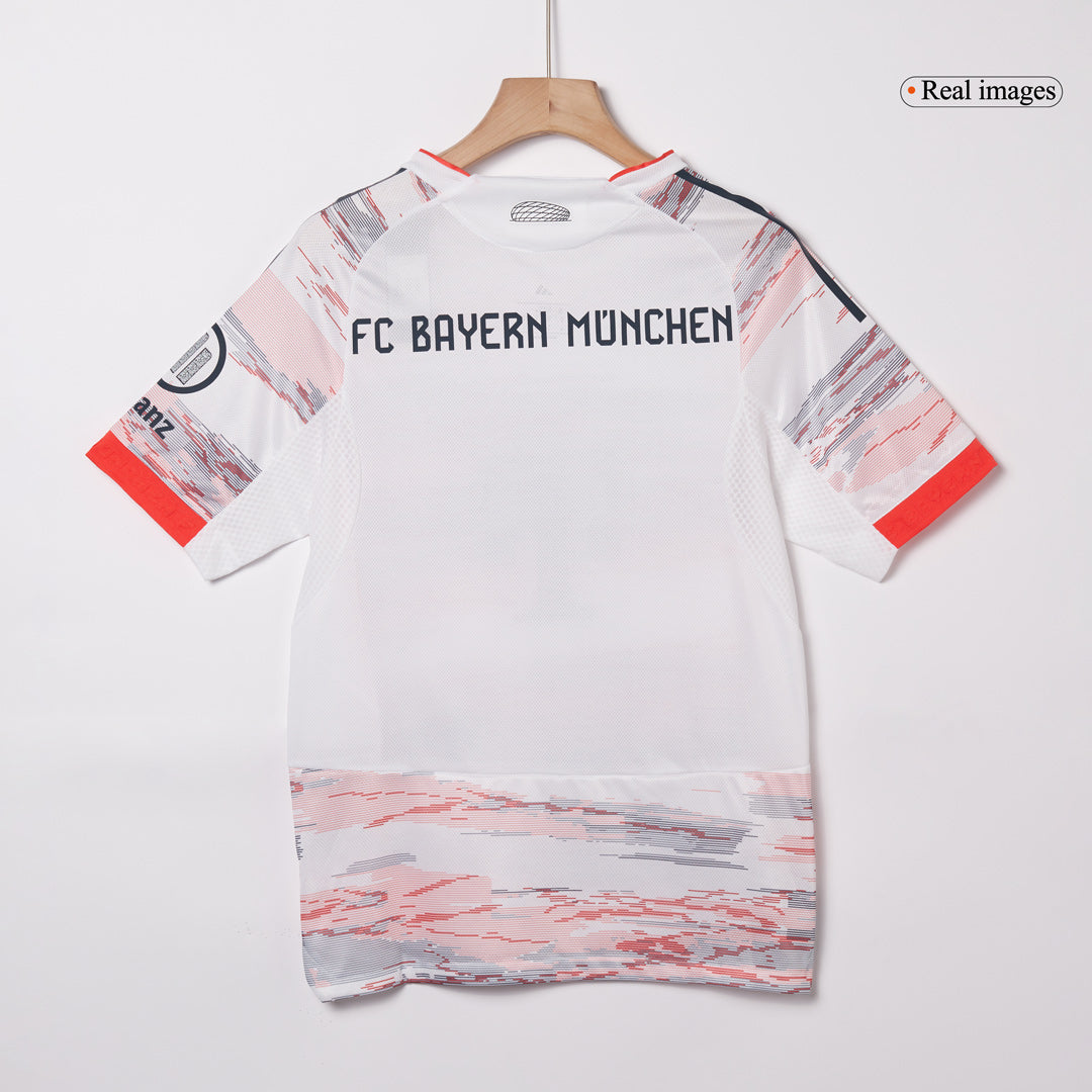 Munich Extérieur Maillot 2025/26 Blanc Joueur Grande Taille