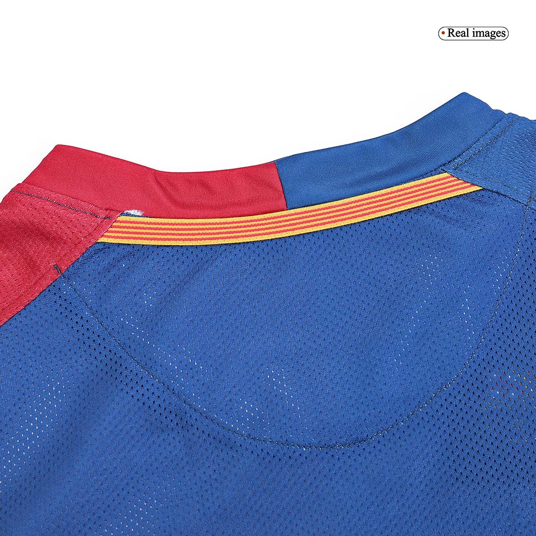 Retro MESSI #30 Barcelone Domicile Maillot Manches Longues 2008/09 - UCL Final