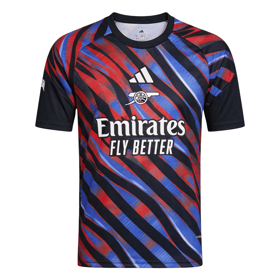 Arsenal Pre-Match Maillot 2025/26 Blue&Red