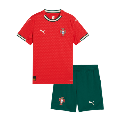 Portugal Domicile Maillot Kit 2025 Enfant
