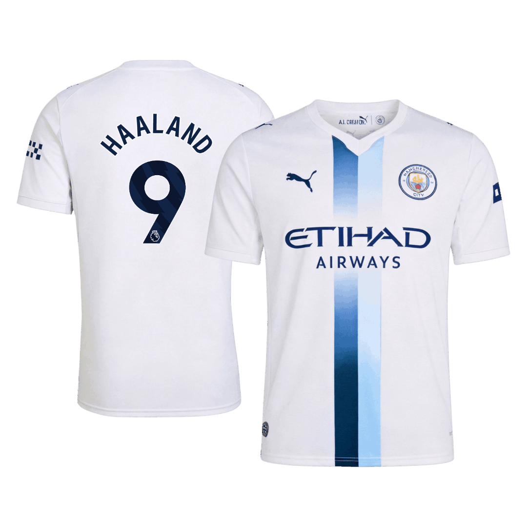 HAALAND #9 Manchester City Third Maillot 2026/27 Blanc