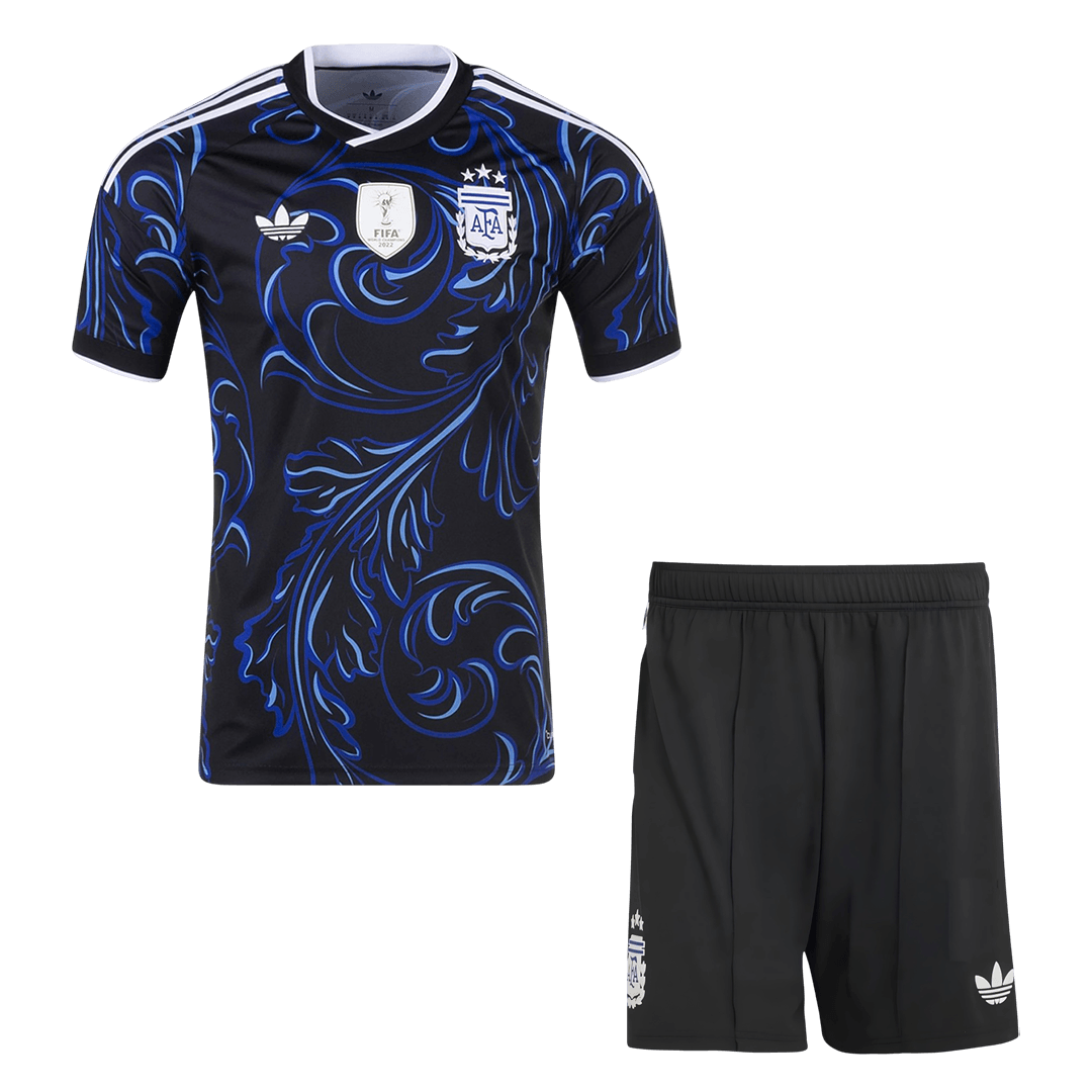 Argentine Extérieur Maillot Kit - Coupe du Monde 2026 Noir