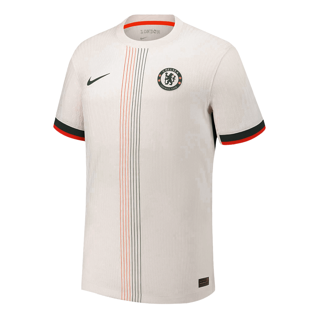 ESTÊVÃO #41 Chelsea Extérieur Maillot 2025/26 Blanc Authentique