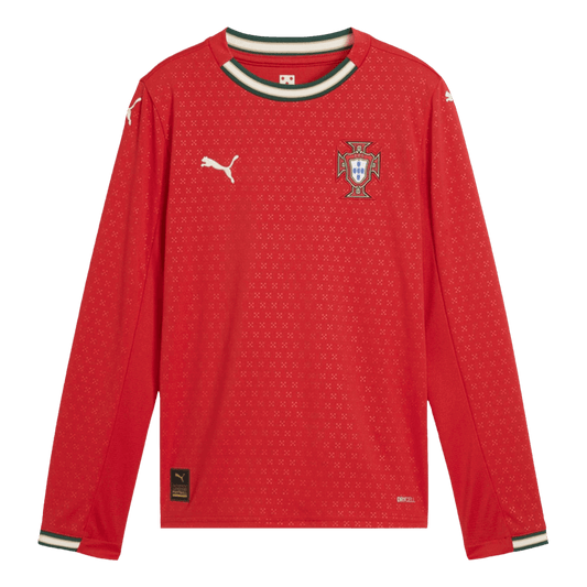 Portugal Domicile Maillot Manches Longues 2025