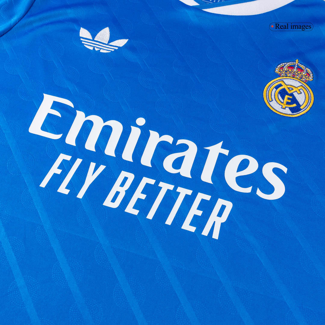 TCHOUAMENI #14 Real Madrid Third Maillot 2025/26 Bleu