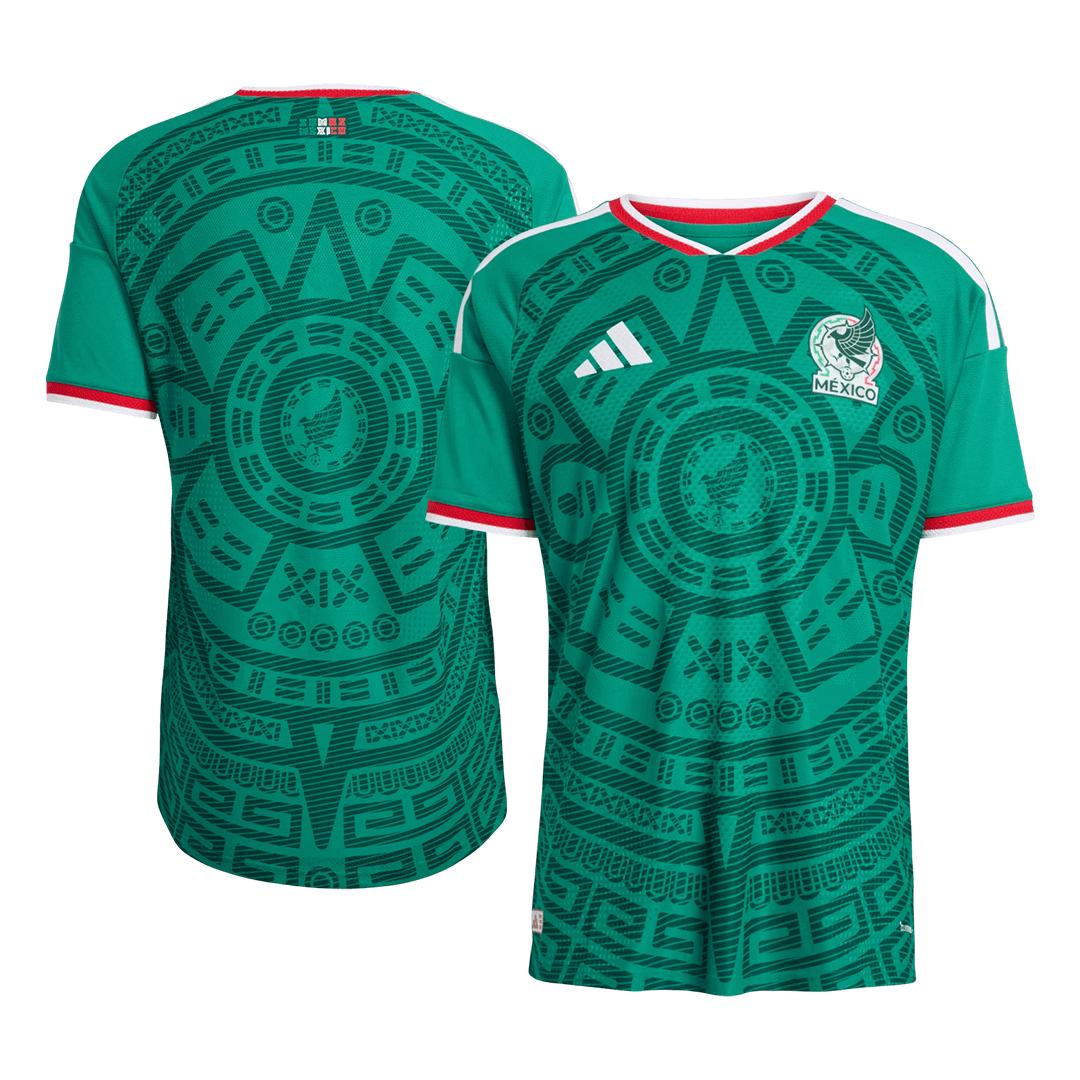 Mexique Domicile Maillot Coupe du Monde 2026 Vert Joueur