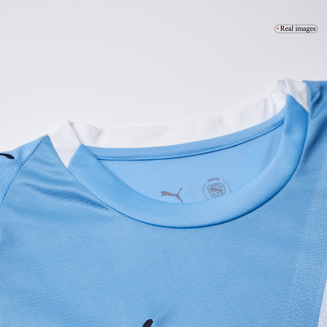 Femme Manchester City Domicile Maillot 2025/26 Bleu