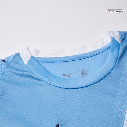 Femme Manchester City Domicile Maillot 2025/26 Bleu