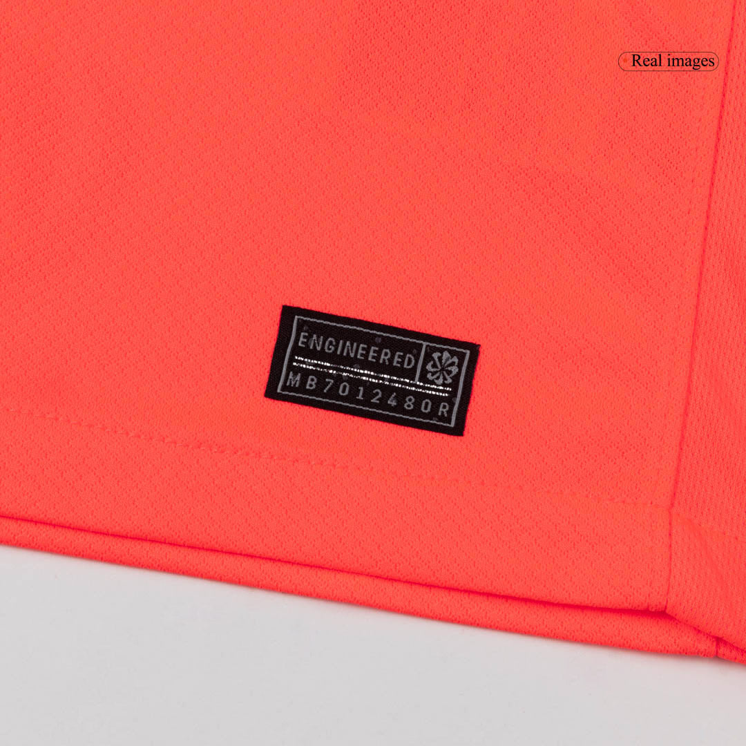 PEDRI #8 Barcelone Third Maillot 2025/26 Orange - UCL