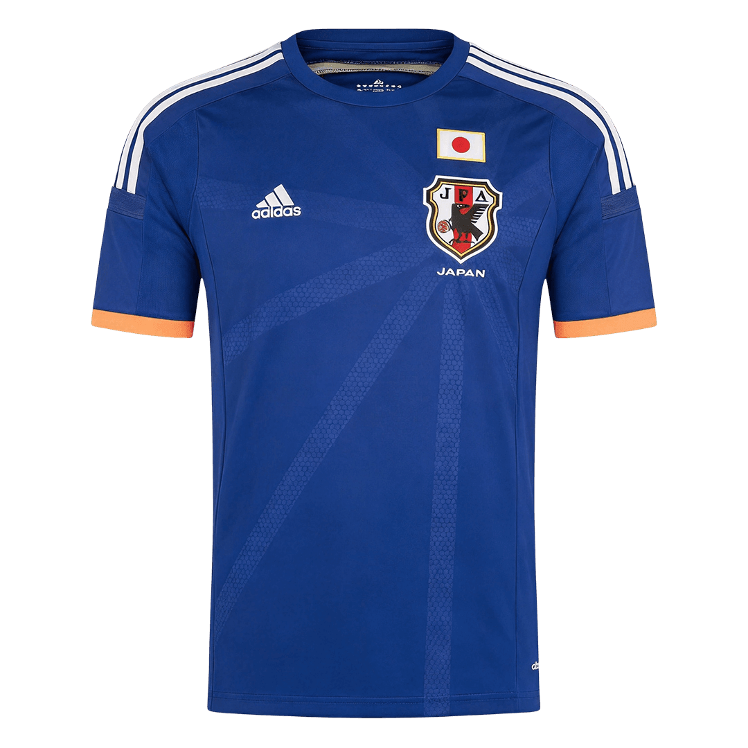 Retro Japon Domicile Maillot 2014 Bleu