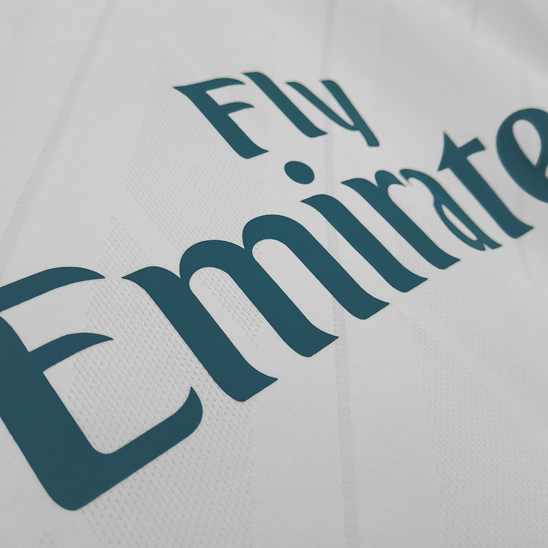 Retro Real Madrid Domicile Maillot Manches Longues 2017/18
