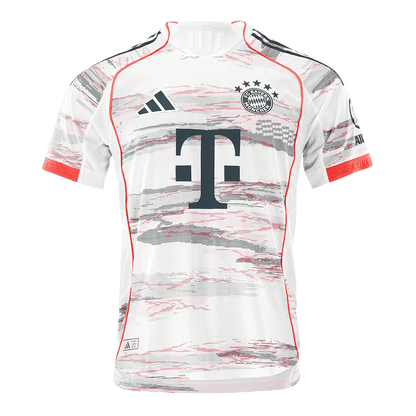 UPAMECANO #2 Munich Extérieur Maillot 2025/26 Blanc Joueur