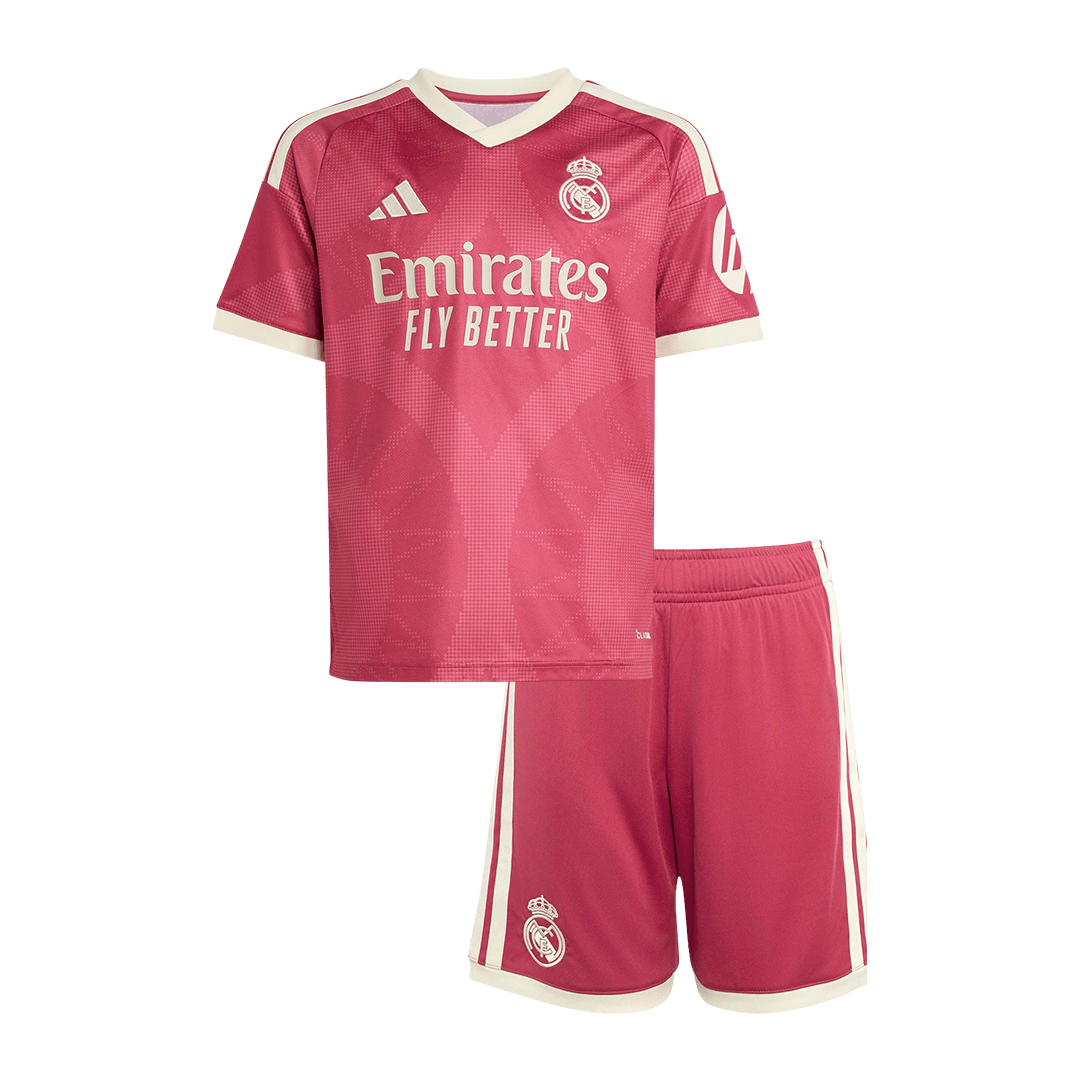 Real Madrid Third Maillot Kit 2026/27 Junior Rose