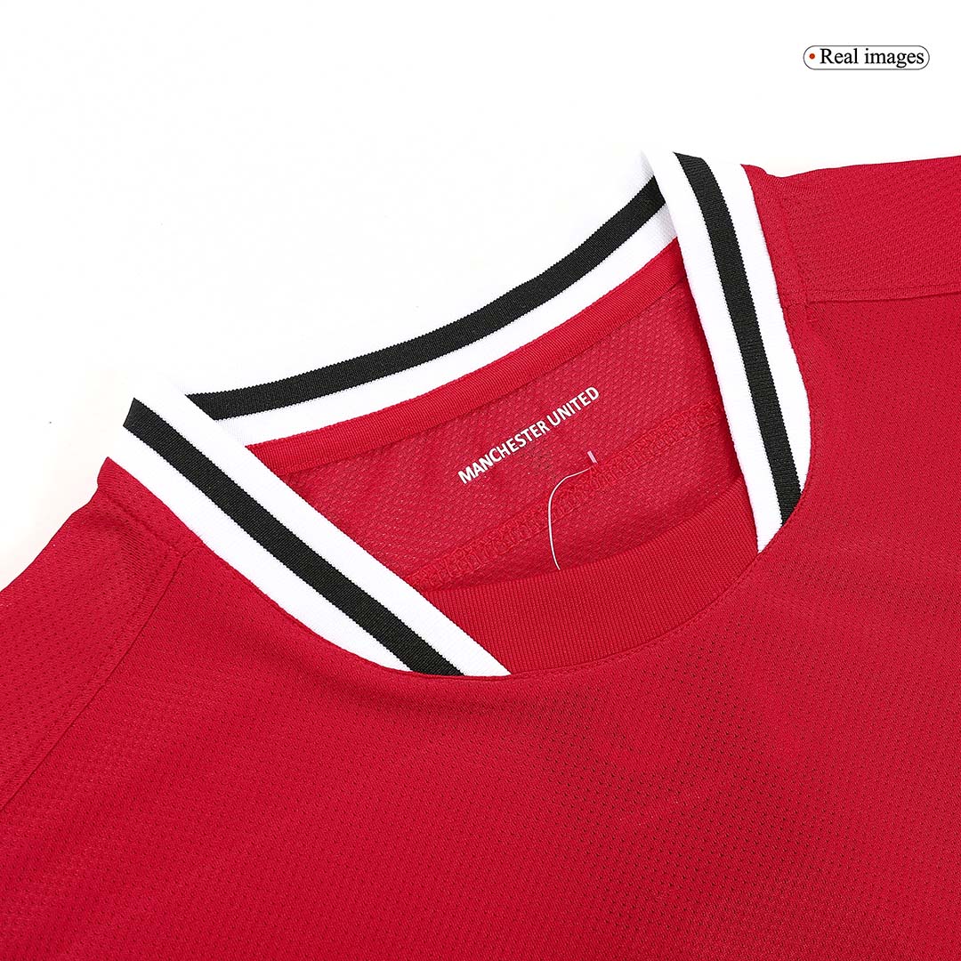 Retro Manchester United Domicile Maillot 2011/12 Rouge