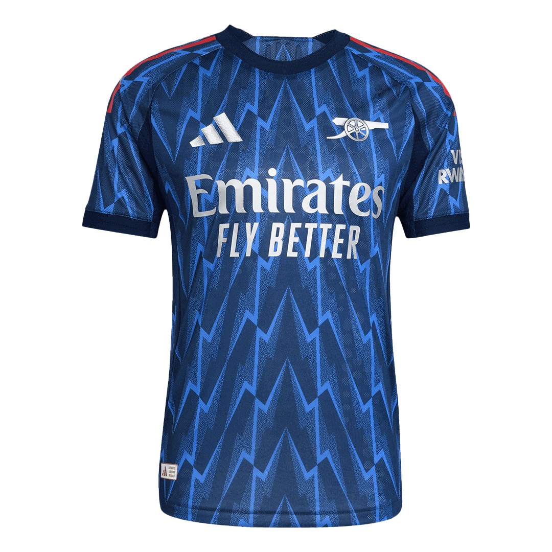 Arsenal Extérieur Maillot 2025/26 Bleu Authentique