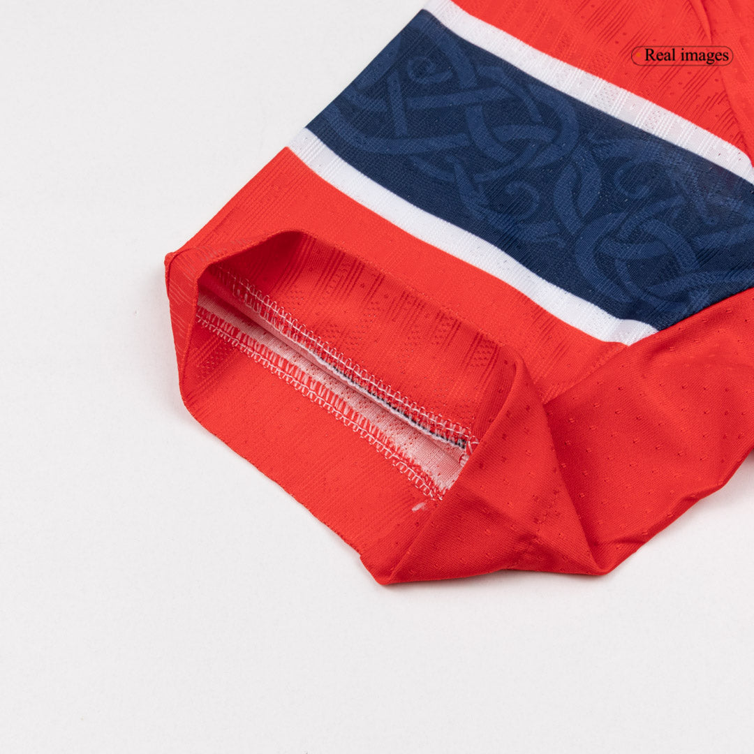 Norvège Domicile Maillot - Coupe du Monde 2026 Rouge Joueur