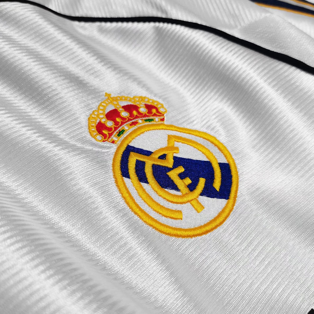 RAUL #7 Retro Real Madrid Domicile Maillot 99/00