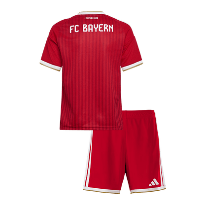 Munich Domicile Maillot Kit 2026/27 Enfant Rouge