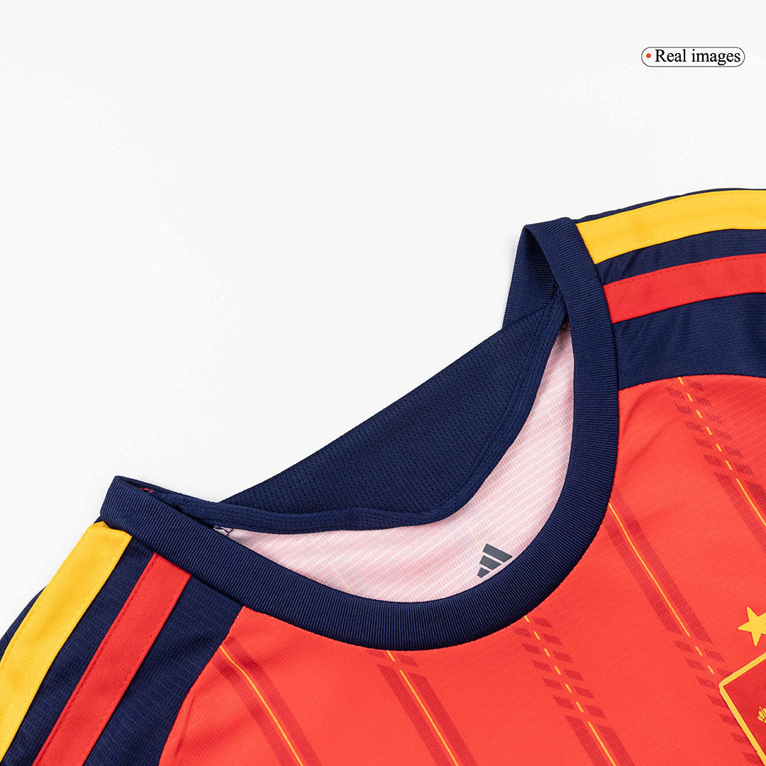 Femme Espagne Domicile Maillot - Coupe du Monde 2026 Rouge