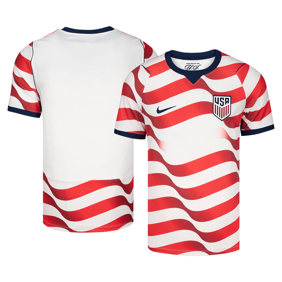 États-Unis Domicile Maillot - Coupe du Monde 2026 Rouge&Blanc