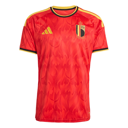 Belgique Domicile Maillot - Coupe du Monde 2026 Rouge Grande Taille