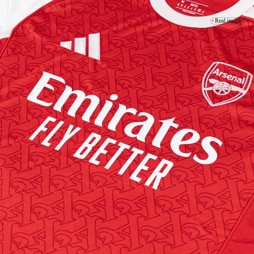 GABRIEL #6 Arsenal Domicile Maillot 2025/26 Rouge - Super