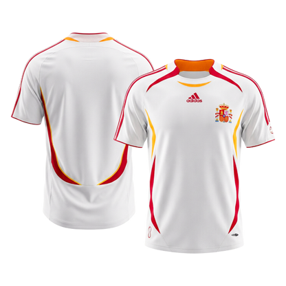 Retro Espagne Extérieur Maillot 2006 Blanc